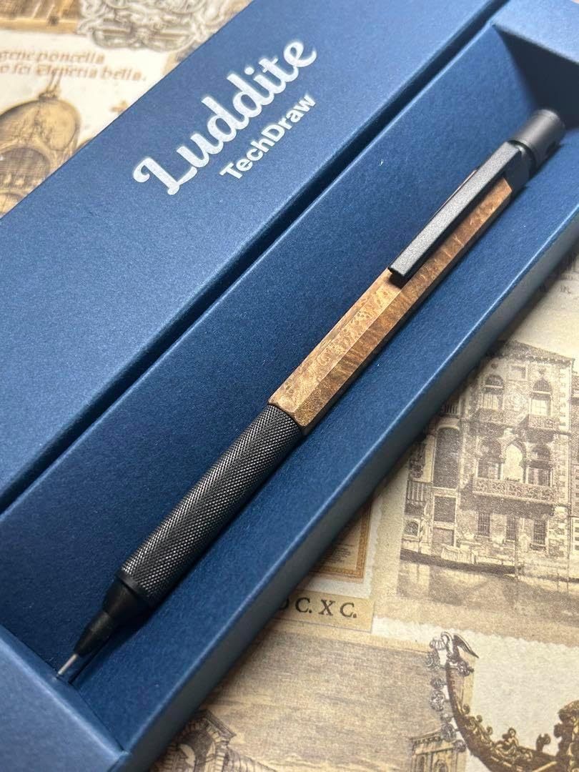 工房楔 カエデ ブラッククリップ シャープペンシル0.5mm 限定 工房 楔